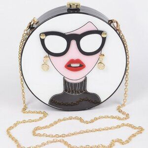 Acrylic Fashion Clutch